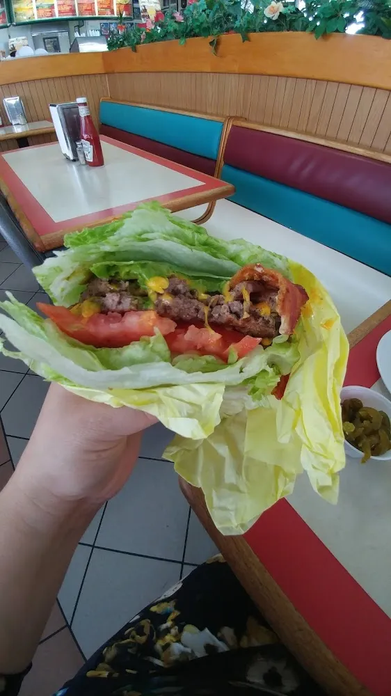 Protein Style Double Bacon Cheeseburger